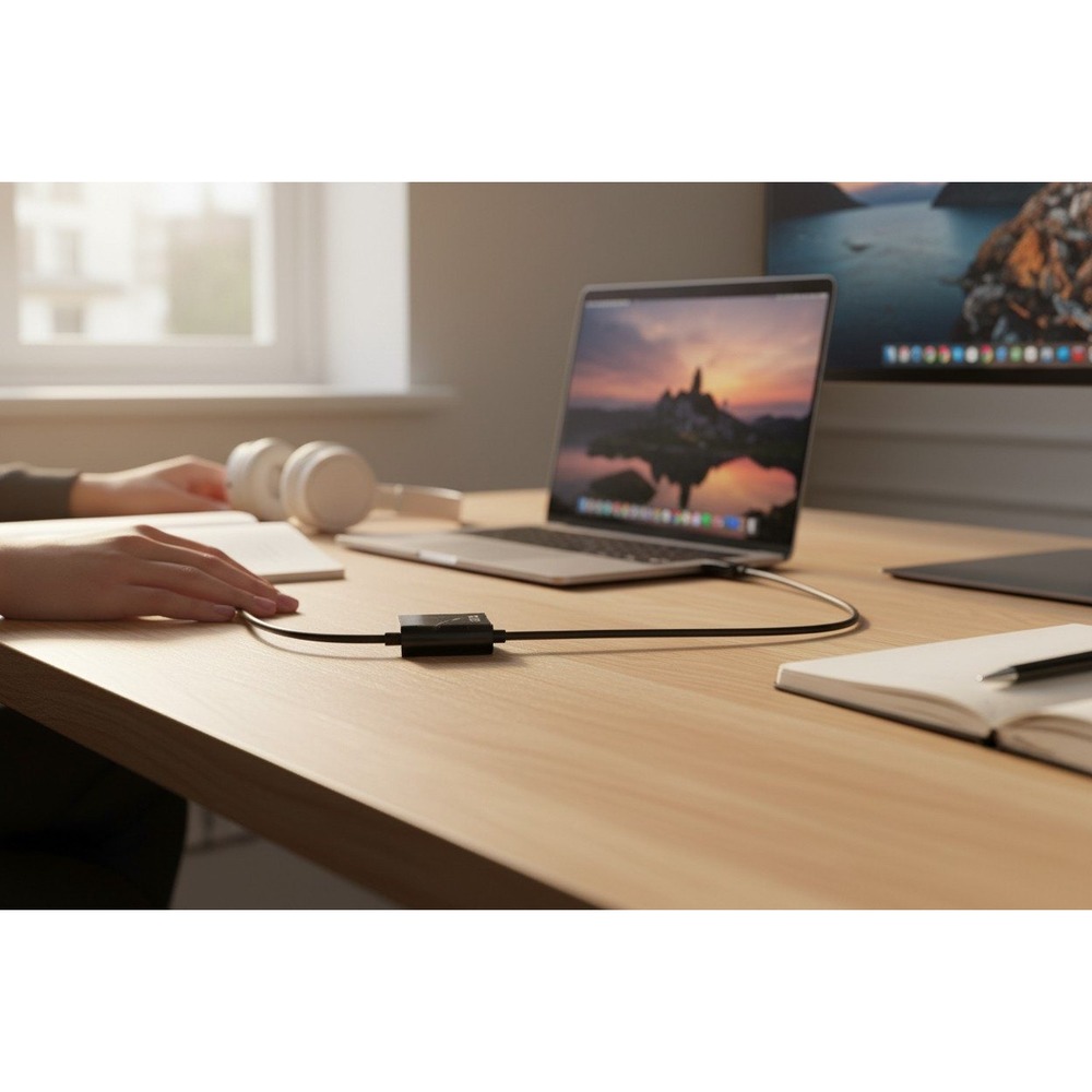 DisplayPort to VGA Adapter Unisex OS Black Good Video Converter